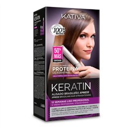 Kativa Keratin Brazilian Straightening Xpress Set 3 Pieces - unisex