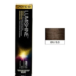 Joico, LumiShine Permanent Creme, Permanent Hair Dye, 6NB Natural Beige Dark Blonde, 74 ml