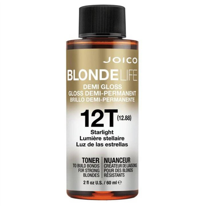 Joico, Blonde Life, Demi-Permanent Hair Dye, 12T Starlight, 60 ml