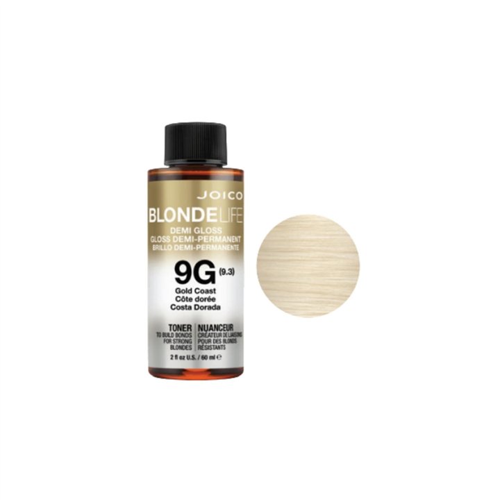 Joico, Blonde Life, Demi-Permanent Hair Dye, 9G Golden, 60 ml