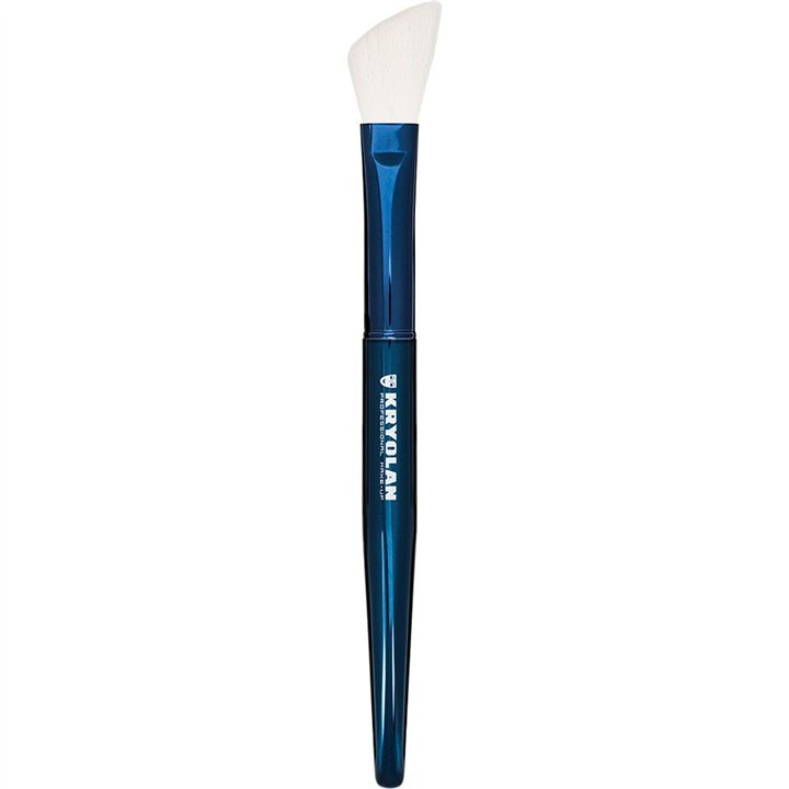 Kryolan, Blue Master, Angled, Blush Brush