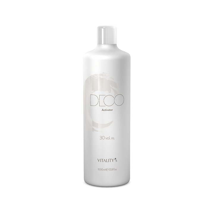 Vitality's, Deco, Hair Colour Activator Lotion, Moisturising, 30Vol, 9%, 1000 ml