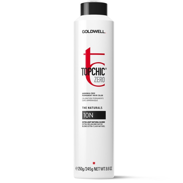 Goldwell, TopChic Zero, Permanent Hair Dye, 10N Extra Light Natural Blonde, 250 ml