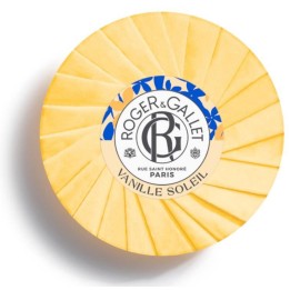 Roger & Gallet, Vanille Soleil, Natural Ingredients, Cleansing, Vanilla, Scented Soap Bar, Body, 100 g