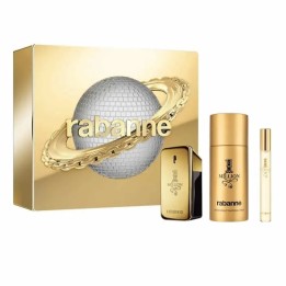 Paco Rabanne 1 Million Eau De Toilette Spray 50ml Set 3 Pieces - unisex