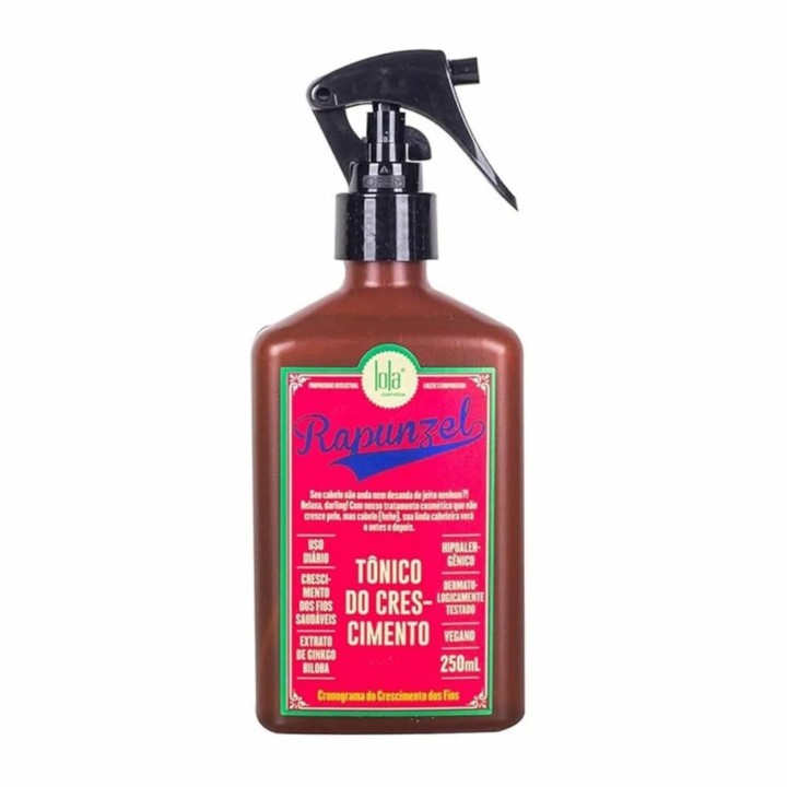Lola Cosmetics Rapunzel Tónico Capilar Crecimiento Anticaída 250ml - unisex