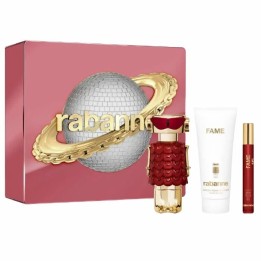 Rabanne Fame In Love Parfum Elixir Spray 80ml Set 3 Pieces - woman