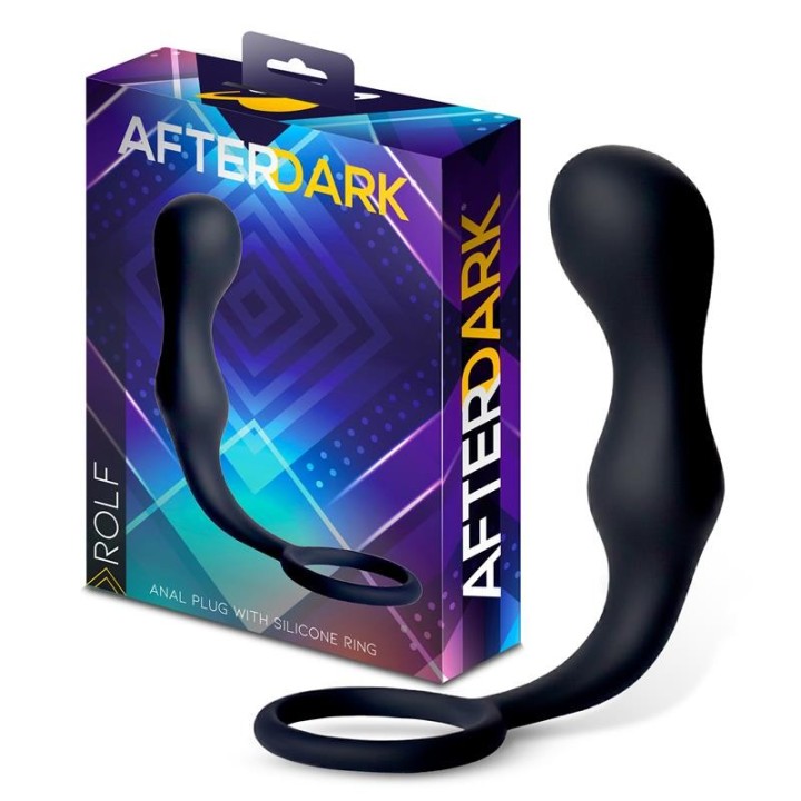Rolf Anal Plug with Silicone Ring - AD-120