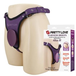 Caludio III Universal StrapOn Harness Purple - BW-022107-2