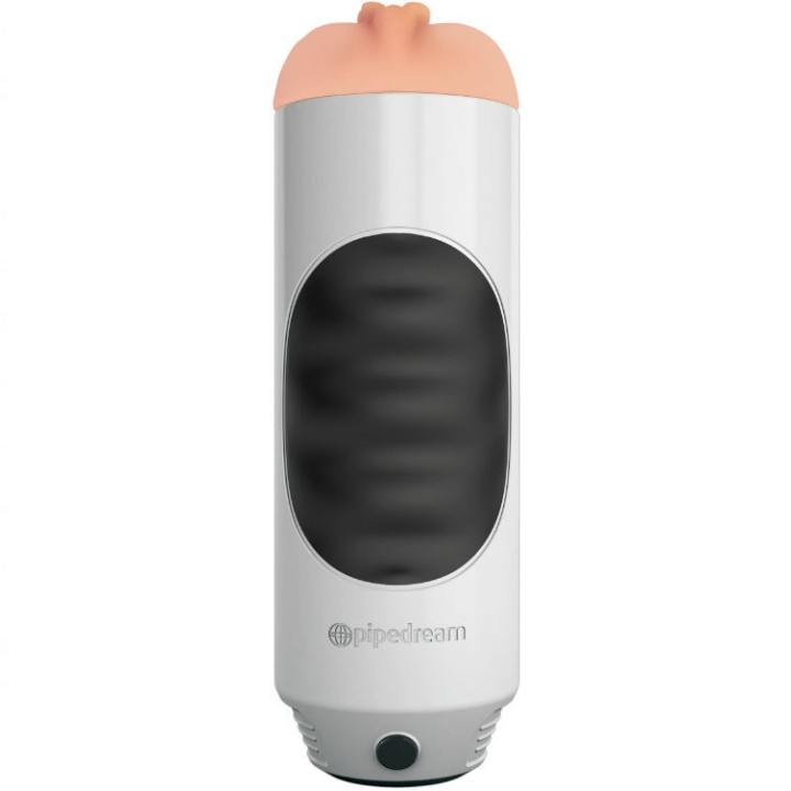 EXTREME TOYZ - PIPEDREAM MEGA GRIP VAGINA MASTURBATOR VIBRATOR - RD292 - Teknashop Ltd