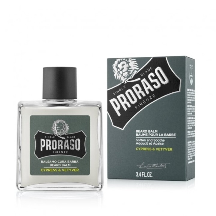 Proraso, Cypress & Vetyver, Beard Balm, Softening, 100 ml - Teknashop Ltd