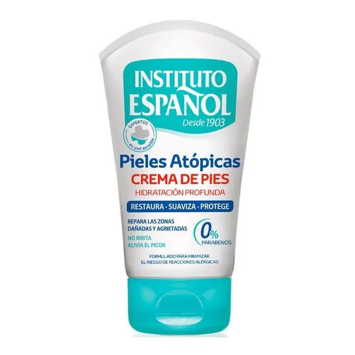 Instituto Español Atopic Skin Foot Cream 100ml - unisex - Teknashop Ltd