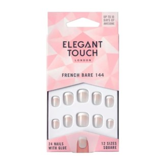 Elegant Touch Natural French Bare 144 XS - unisex - Teknashop Ltd