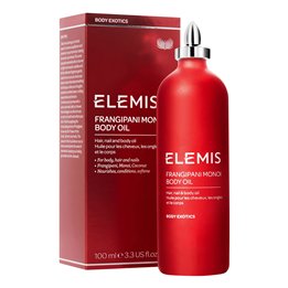 Elemis, Frangipani Monoi, Hydrating & Nourishing, Body Oil, For Body & For Hair & For Nails, Day & Night, 100 ml