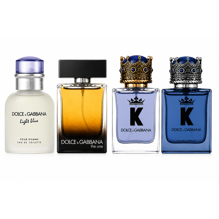 Set Dolce & Gabbana: K By Dolce Gabbana, Eau De Toilette, For Men, 5 ml *Miniature + K By Dolce Gabbana, Eau De Parfum, For Men,
