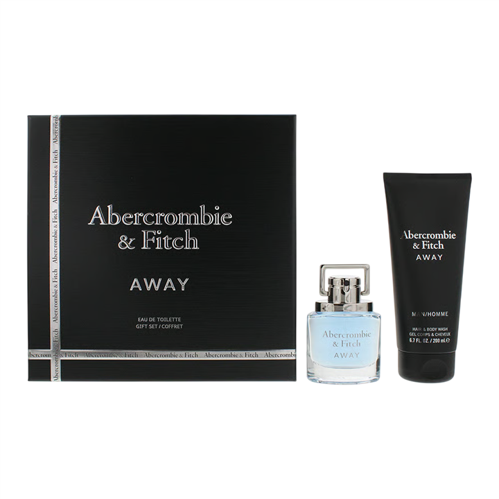 Set Abercrombie & Fitch: Away, Eau De Toilette, For Men, 50 ml + Away, Fresh, Shower Gel & Shampoo 2-In-1, 200 ml