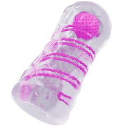 PRETTY LOVE - FANTASY MALE MASTURBATOR WITH INTERNAL SPIRAL AND TRANSPARENT BALLS - D-236844 - Teknashop Ltd