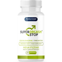 MEDICA GROUP - SUPER ORGASM STOP DELAY FOR MEN 60 CAPSULES - D-244360 - Teknashop Ltd