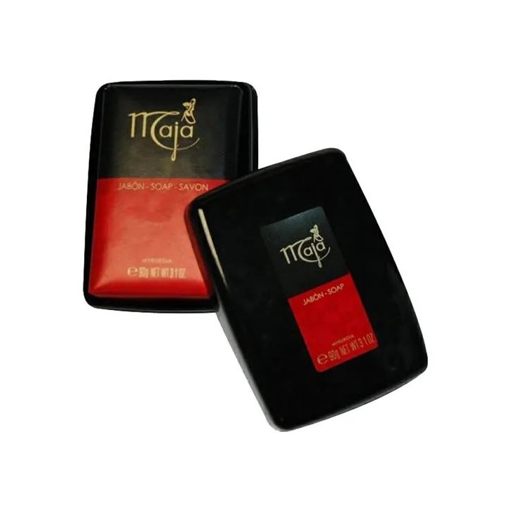 Maja Soap With Soap Holder 90g - unisex - Teknashop Ltd