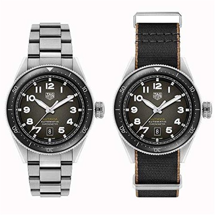 TAG HEUER Mod. AUTAVIA Special Packaging 2 Straps - WW.WBE5114.EB0173 - Teknashop Ltd