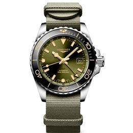 LONGINES Mod. HYDROCONQUEST DIVER GMT CERAMIC - WW.L37904062 - Teknashop Ltd
