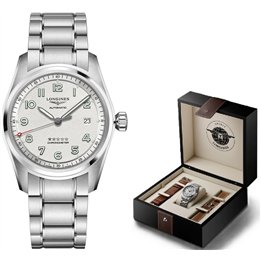 LONGINES - SPIRIT COLLECTION CHRONOMETER SPECIAL PACK 3 STRAPS - WW.L38104739 - Teknashop Ltd