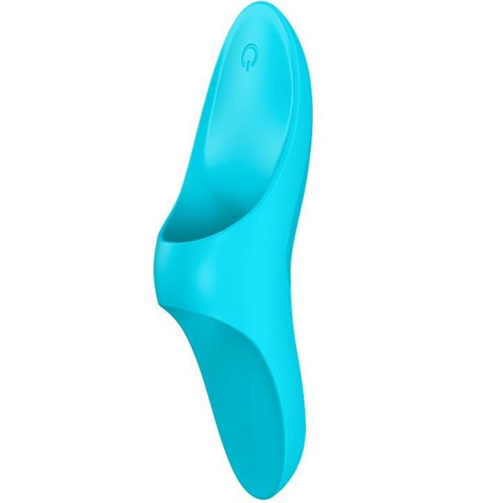 SATISFYER - TEASER FINGER VIBRATOR BLUE LIGHT - D-229593