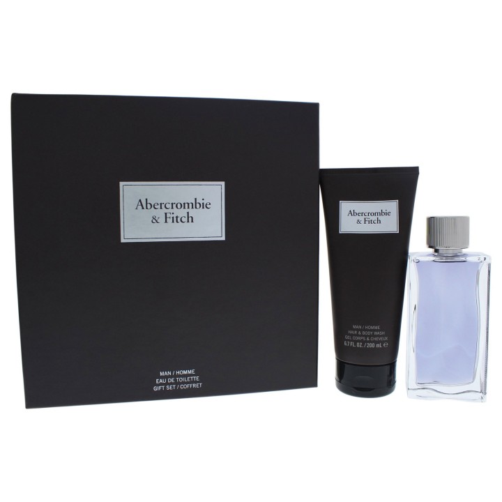 Set Abercrombie & Fitch: First Instinct, Eau De Toilette, For Men, 100 ml + First Instinct, Cleansing, Shower Gel, For All Skin 
