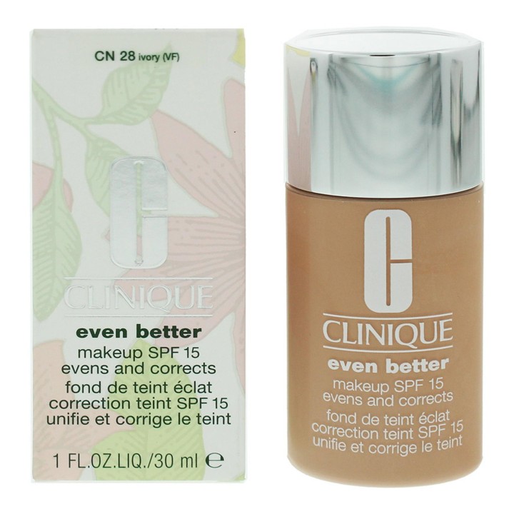 Clinique, Even Better, Natural, Liquid Foundation, 03, Ivory, SPF 15, 30 ml - Teknashop Ltd