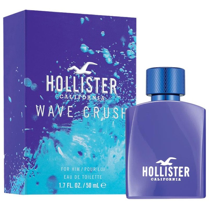 Hollister, Wave Crush, Eau De Toilette, For Men, 50 ml