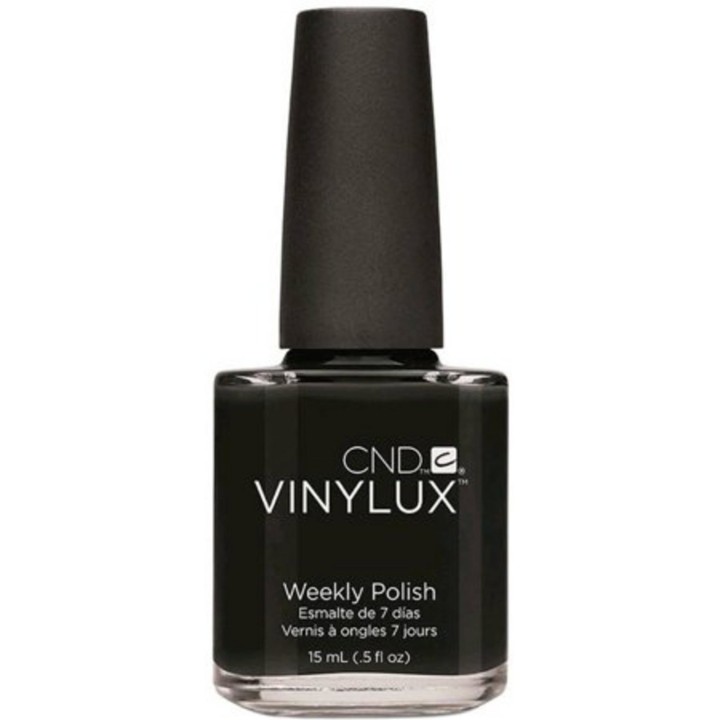 CND, Vinylux, Opaque, Nail Polish, 105, Black Pool, 15 ml