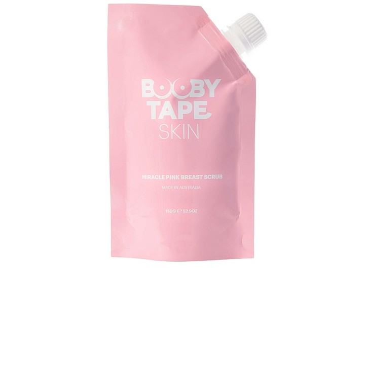 Booby Tape, Miracle Pink, Exfoliating, Cleansing, Protecting, Body Scrub, 150 g - Teknashop Ltd