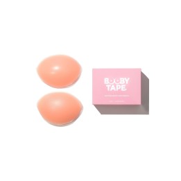 Set, Booby Tape, Booby Tape, Silicone Breast Inserts, Secured With Booby Tape, Lingerie Accessories, Nude, Silicone, A-C Cup, 2 