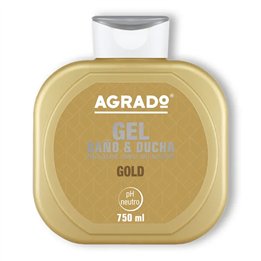 Agrado Gold Shower Gel 750ml - unisex