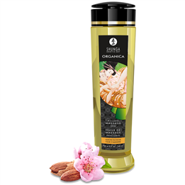 SHUNGA - ORGANICA EDIBLE MASSAGE OIL ALMOND BLOSSOM 240 ML - D-247153