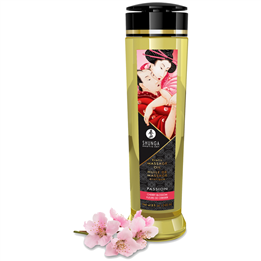 SHUNGA - PASSION EROTIC MASSAGE OIL CHERRY BLOSSOM 240 ML - D-247154