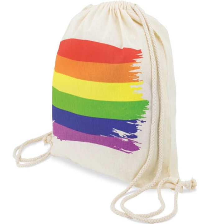 PRIDE - COTTON LGBT FLAG BACKPACK - D-235566
