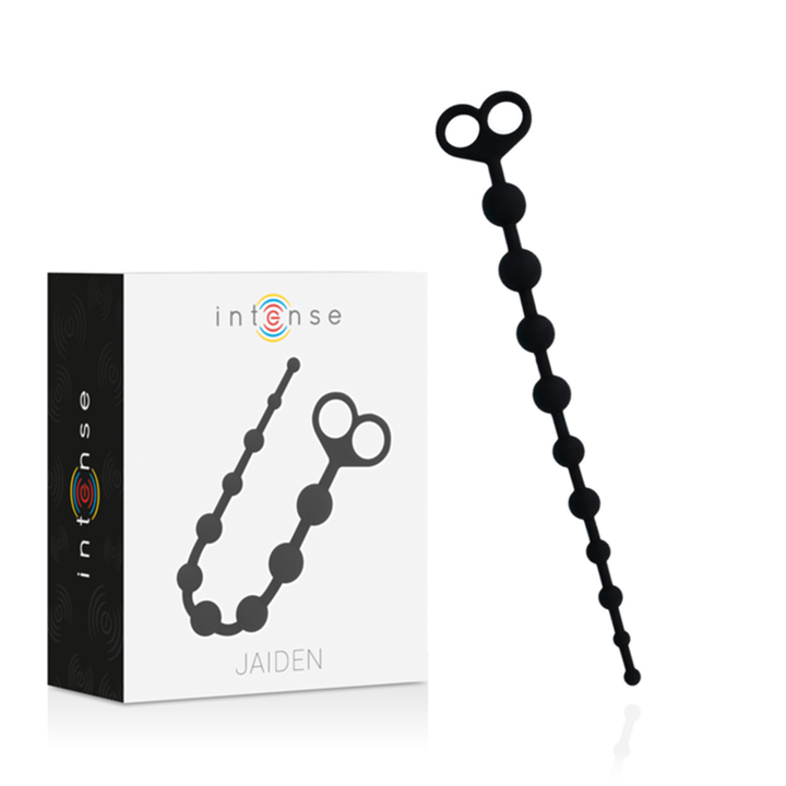 INTENSE - JAIDEN ANAL BEADS BLACK - D-216033