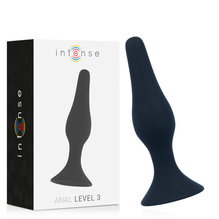 INTENSE - ANAL LEVEL 3 12.5CM BLACK - D-216044