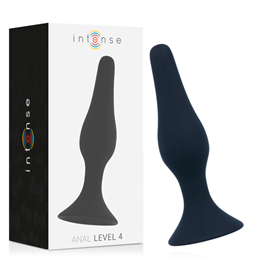 INTENSE - ANAL LEVEL 4 15.5CM BLACK - D-216045