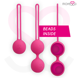 MORESSA - OSIAN SET PREMIUM SILICONE PINK (Osian One - 51 g | Osian Two - 101 g | Osian Three 85 g) - D-213247 - Teknashop Ltd