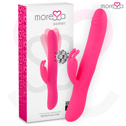 MORESSA - SOMER PREMIUM VIBRATOR WITH MULTIPLE ROTATION - D-220119 - Teknashop Ltd