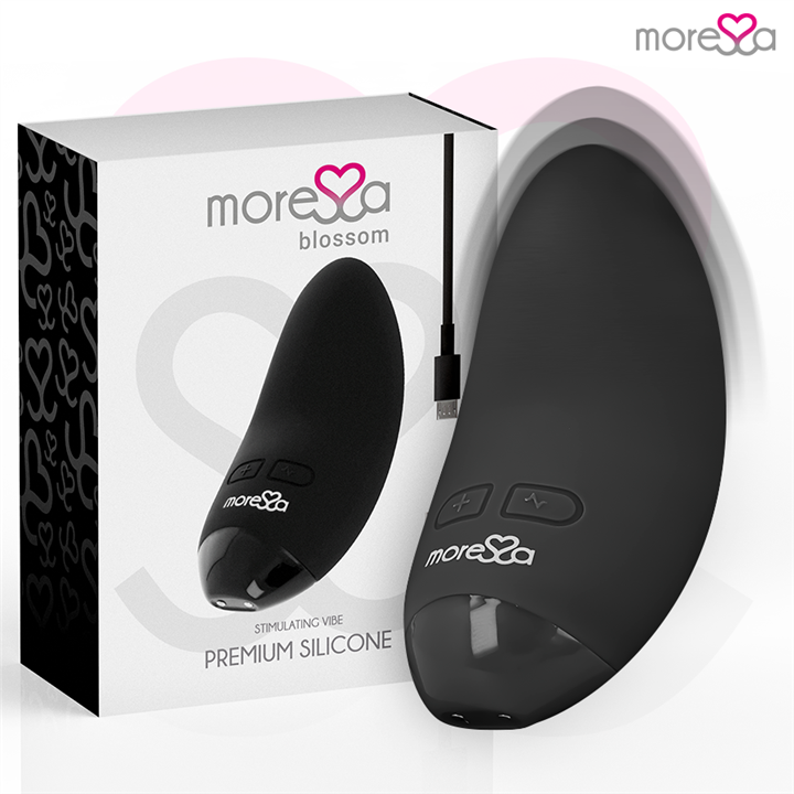 MORESSA - BLOSSOM BLACK VIBRATOR - D-221126 - Teknashop Ltd