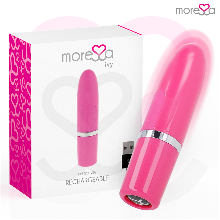 MORESSA - IVY VIBRATOR STIMULATOR TRAVEL PINK - D-221129 - Teknashop Ltd