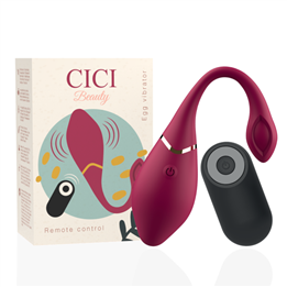 CICI BEAUTY - PREMIUM SILICONE EGG VIBRATOR REMOTE CONTROL - D-232466 - Teknashop Ltd