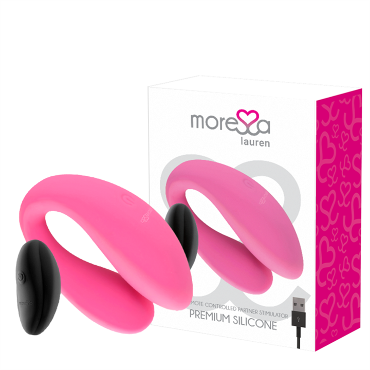 MORESSA - LAUREN REMOTE CONTROL STIMULATOR FOR COUPLES - D-228130 - Teknashop Ltd