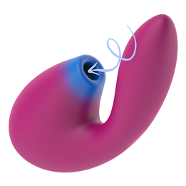 COVERME - CLITORAL SUCKER & POWERFUL G-SPOT RUSH VIBRATOR - D-232447 - Teknashop Ltd