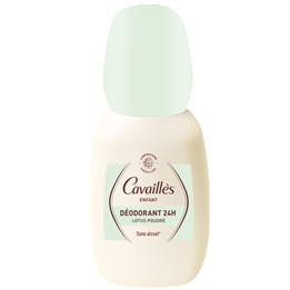 Roge Cavailles, Lotus Powder, 24h Protection, Deodorant Roll-On, For Children, 75 ml - Teknashop Ltd