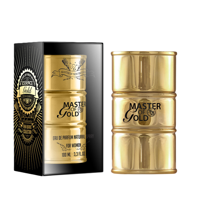 New Brand, Master Gold, Eau De Parfum, For Women, 100 ml