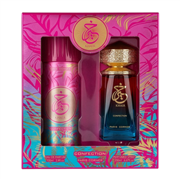 Set Paris Corner: Khair Confection, Eau De Parfum, Unisex, 100 ml + Khair Confection, Deodorant Spray, For Women, 200 ml